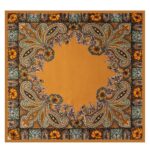 90*90cm Vintage Silk Scarf - Image 4