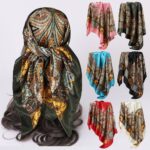 90*90cm Vintage Silk Scarf