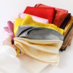 90*90cm Plain Silk Scarf - Image 2