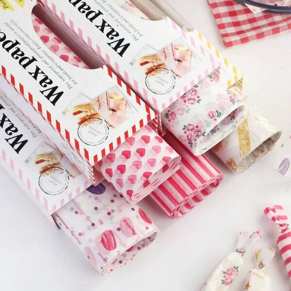 50pcs Wax Paper Sheets