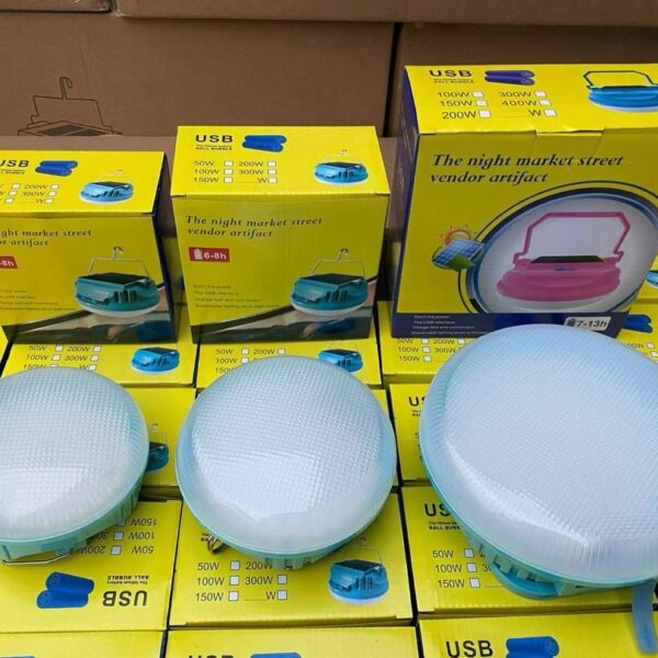 Solar Rechargeable Flood Light