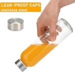 500ml Glass Juice Bottles - Image 2