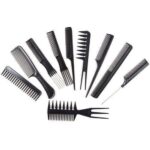 10pcs Professional Hair Comb Set