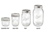 100ml Mason Glass Jars