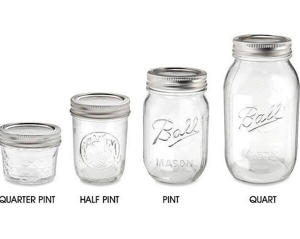 100ml Mason Glass Jars