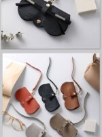 Leather Eyeglass Case - Image 5
