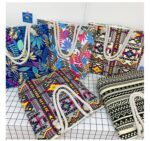 Bohemian Style Canvas Tote Bags