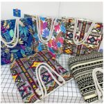 Bohemian Style Canvas Tote Bags
