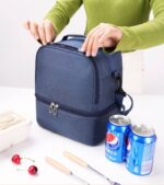 Double Layer Insulated Lunch Box