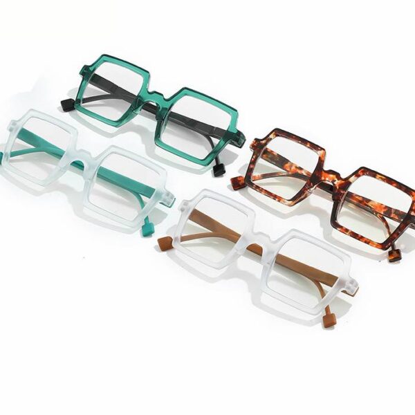 Retro Trend Anti Blue Square Frames